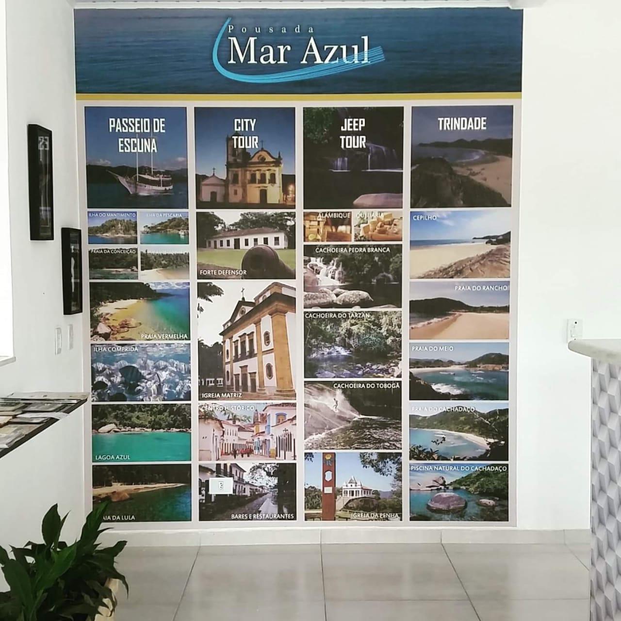 Pousada Mar Azul Parati Exterior foto